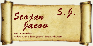 Stojan Jačov vizit kartica